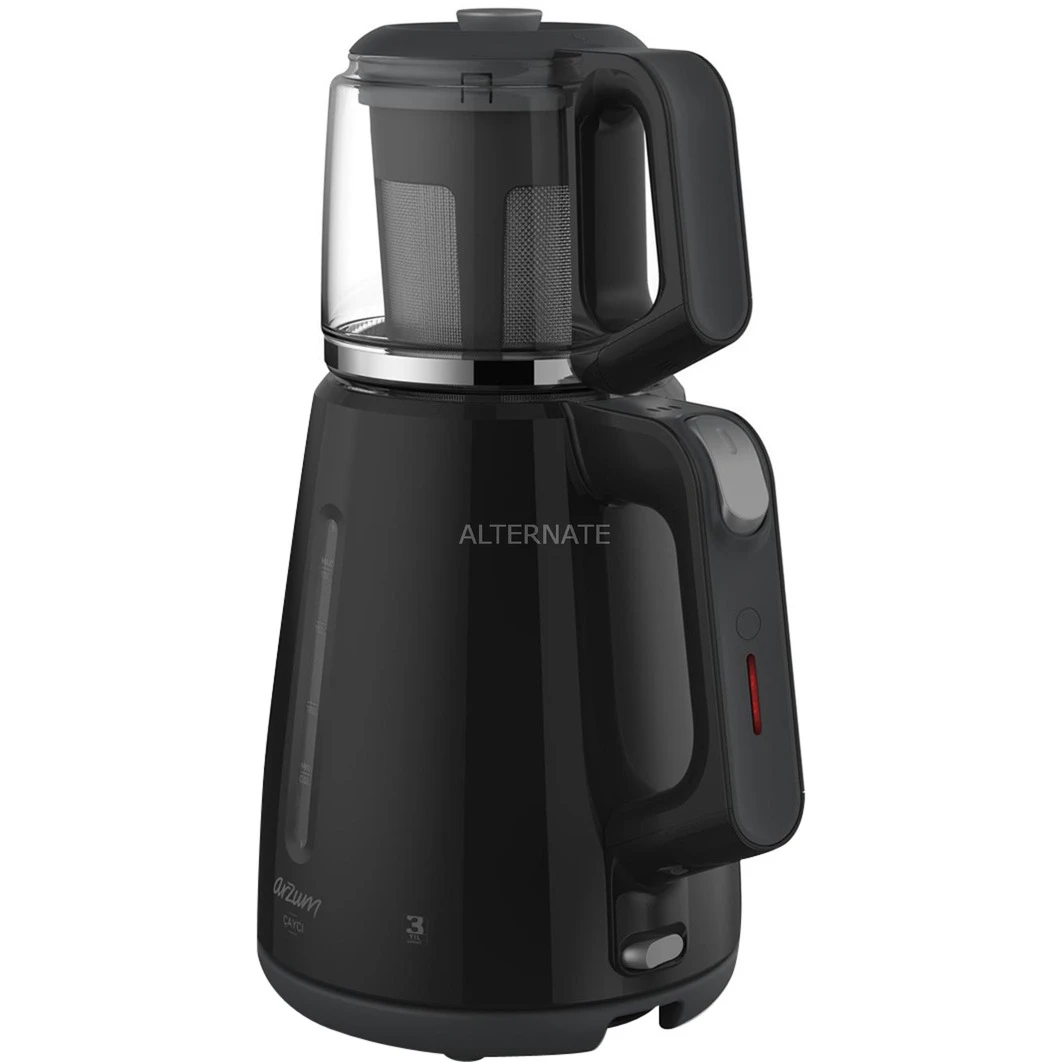 Arzum Teekocher AR 3061, Teebereiter (schwarz) 4 Arzum Teekocher AR 3061, Teebereiter (schwarz) – Bild 2