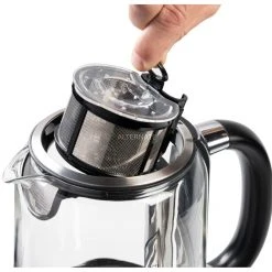 Bestron 2-in-1 Teebereiter & Wasserkocher AATM800STE (edelstahl) -Kochen & Backen Soldes Bestron 2 in 1 Teebereiter Wasserkocher AATM800STE@@1740967 33