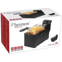 Fritteusen Mit Öl Bestron AF357B, Fritteuse (schwarz) -Kochen & Backen Soldes Bestron AF357B Fritteuse@@9gffdb13 4