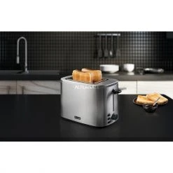 Bestron ATO800STE, Toaster (edelstahl (gebürstet)/schwarz) -Kochen & Backen Soldes Bestron ATO800STE Toaster@@1740982 5