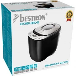 Brotbackautomaten Bestron Brotbackautomat (schwarz/silber) -Kochen & Backen Soldes Bestron Brotbackautomat@@1742441 4