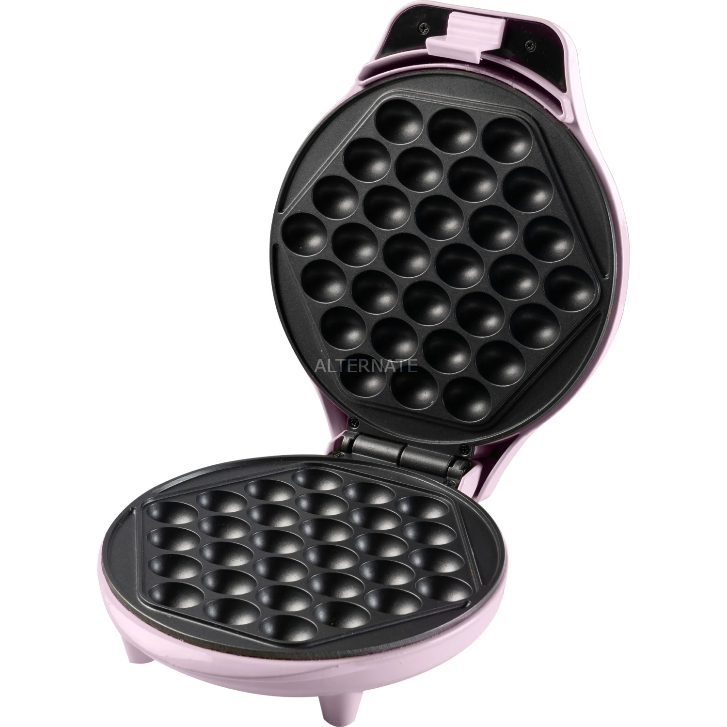 Bestron Bubble-Waffeleisen ABWM300P (rosa) 4 Bestron Bubble-Waffeleisen ABWM300P (rosa) – Bild 2
