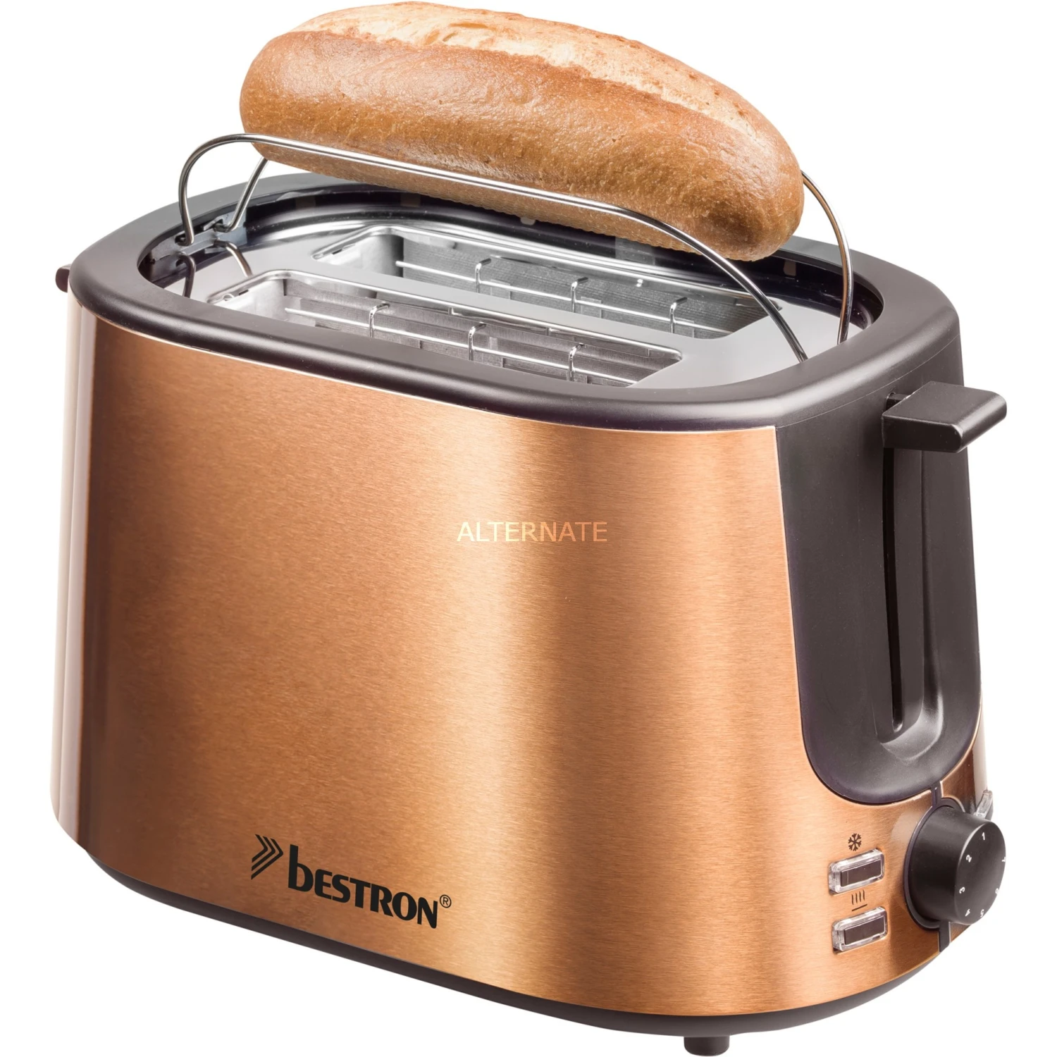 Bestron Copper Collection ATS1000CO, Toaster (kupfer) 5 Bestron Copper Collection ATS1000CO, Toaster (kupfer) – Bild 3