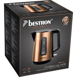 Bestron Copper Collection AWK1000CO , Wasserkocher (kupfer/schwarz, 1,7 Liter) -Kochen & Backen Soldes Bestron Copper Collection AWK1000CO Wasserkocher@@1636591 5