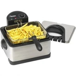 Fritteusen Mit Öl Bestron Family Fritteuse DF402B (edelstahl (gebürstet)/schwarz) -Kochen & Backen Soldes Bestron Family Fritteuse DF402B @@9gffdb15 4