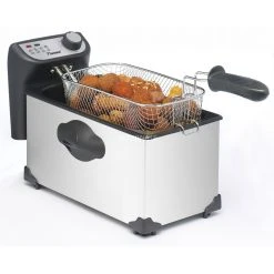 Fritteusen Mit Öl Bestron Fritteuse AF351 (edelstahl (gebürstet)/schwarz) -Kochen & Backen Soldes Bestron Fritteuse AF351@@9gffdb12 2