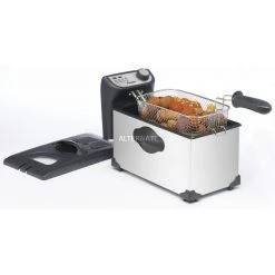 Fritteusen Mit Öl Bestron Fritteuse AF351 (edelstahl (gebürstet)/schwarz) -Kochen & Backen Soldes Bestron Fritteuse AF351@@9gffdb12 4