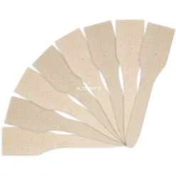 Bestecke Bestron Holz-Racletteschaber DWS8 (8 Stück)