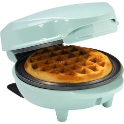 Bestron Mini-Waffelautomat AMW500M, Waffeleisen (mint)
