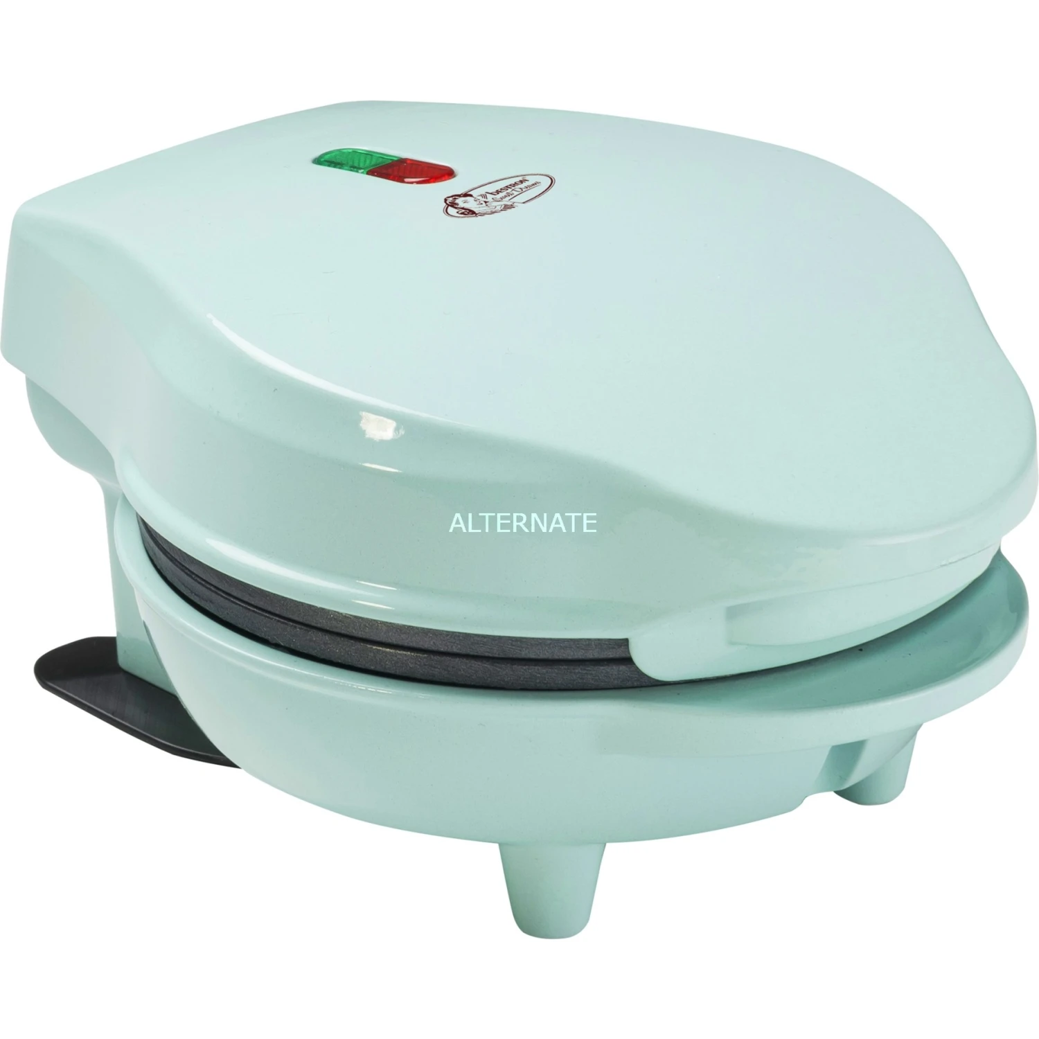 Bestron Mini-Waffelautomat AMW500M, Waffeleisen (mint) 4 Bestron Mini-Waffelautomat AMW500M, Waffeleisen (mint) – Bild 2