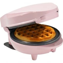 Bestron Mini-Waffelautomat AMW500P, Waffeleisen (rosa)