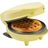 Bestron Mini-Waffelautomat AMW500V, Waffeleisen (gelb) -Kochen & Backen Soldes Bestron Mini Waffelautomat AMW500V Waffeleisen@@1742132