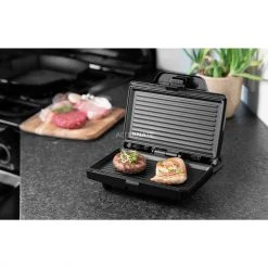 Kontaktgrills Bestron Multifunktionsgrill, Kontaktgrill (schwarz, 750 Watt) -Kochen & Backen Soldes Bestron Multifunktionsgrill Kontaktgrill@@1742568 5