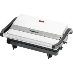 Kontaktgrills Bestron Paninigrill APM123W, Kontaktgrill (weiß/schwarz, 700 Watt)