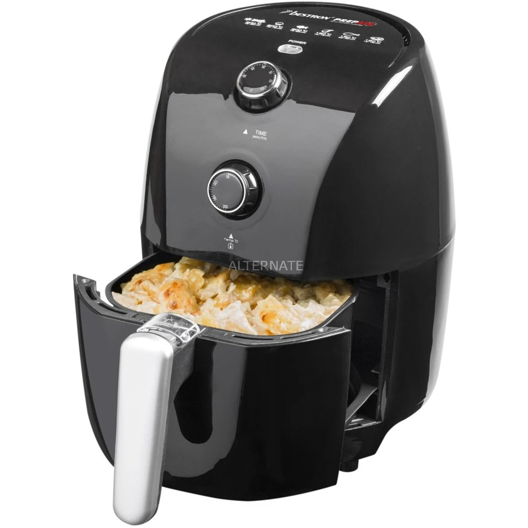 Bestron PrepAir AAF300, Heißluftfritteuse (schwarz) 5 Bestron PrepAir AAF300, Heißluftfritteuse (schwarz) – Bild 3