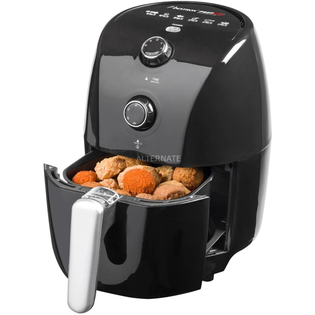 Bestron PrepAir AAF300, Heißluftfritteuse (schwarz) 7 Bestron PrepAir AAF300, Heißluftfritteuse (schwarz) – Bild 5