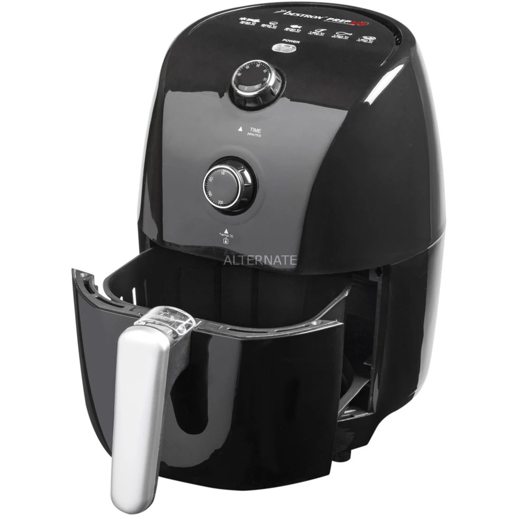 Bestron PrepAir AAF300, Heißluftfritteuse (schwarz) 8 Bestron PrepAir AAF300, Heißluftfritteuse (schwarz) – Bild 6