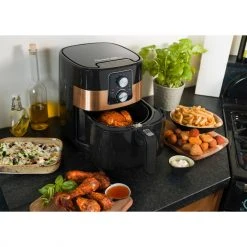 Bestron PrepAir AAF7003CO, Heißluftfritteuse (schwarz/kupfer) -Kochen & Backen Soldes Bestron PrepAir AAF7003CO Hei luftfritteuse@@1742301 5