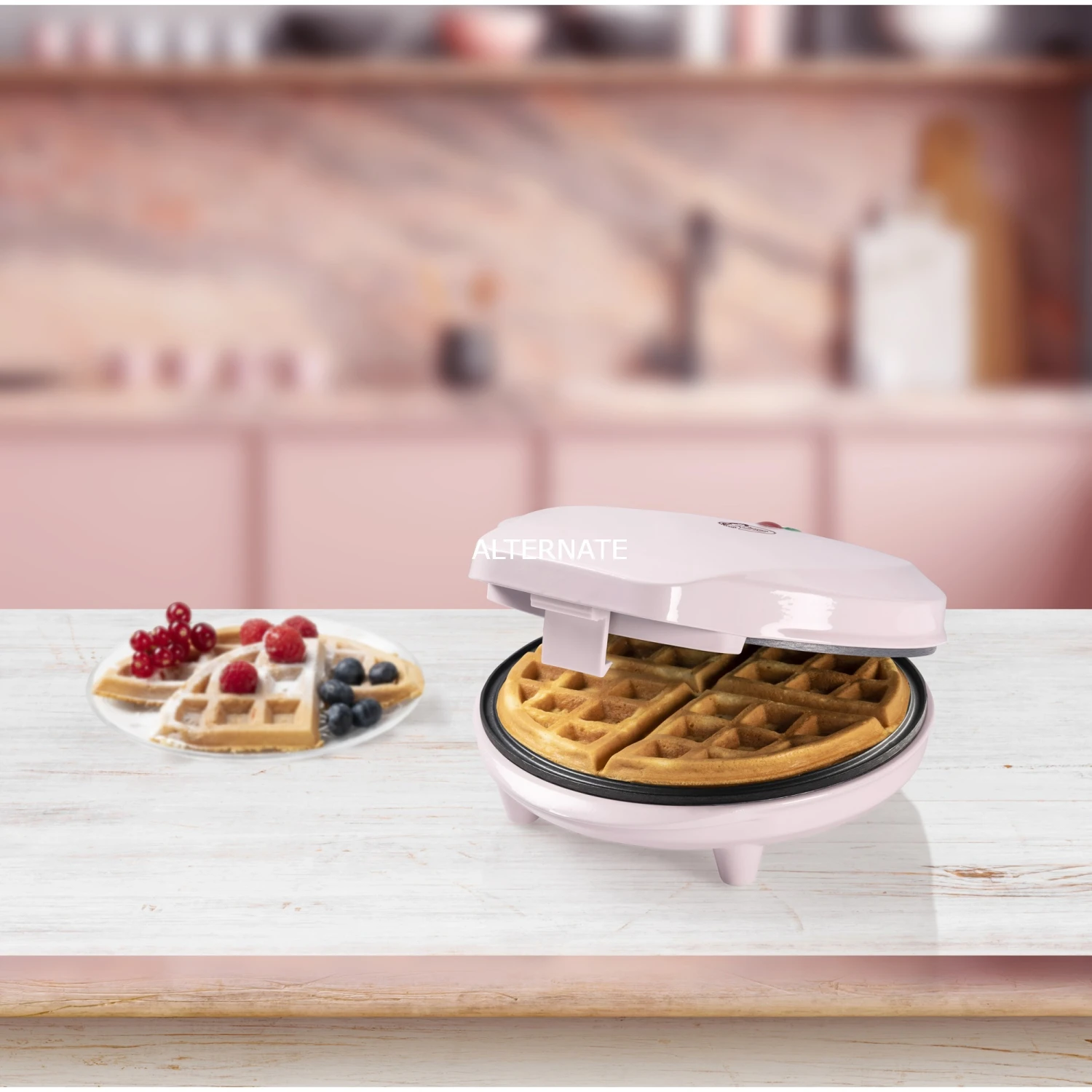 Bestron Waffeleisen ABWR730P (rosa) 8 Bestron Waffeleisen ABWR730P (rosa) – Bild 6