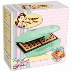 Bestron Waffeleisen ASW401 (hellgrün) -Kochen & Backen Soldes Bestron Waffeleisen ASW401@@9gbkdb0a 4