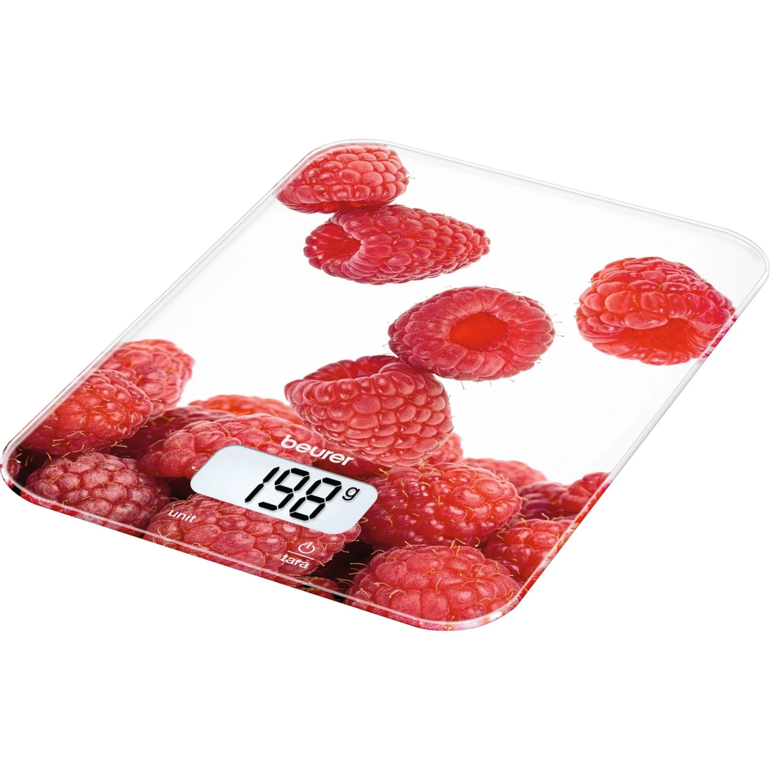 Küchenwaagen Beurer Küchenwaage KS 19 Berry (weiß/rot) 3 Küchenwaagen Beurer Küchenwaage KS 19 Berry (weiß/rot)