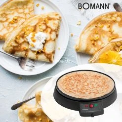 Crepes-Maker Bomann CM 2221 CB, Crêpesmaker (schwarz) -Kochen & Backen Soldes Bomann CM 2221 CB Cr pesmaker@@9gbndb20 3