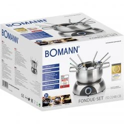Fondues Bomann FD 2248 CB, Fondue (edelstahl/schwarz) -Kochen & Backen Soldes Bomann FD 2248 CB Fondue@@1864186 5
