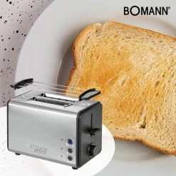 Bomann TA 1371 CB, Toaster (inox/schwarz) -Kochen & Backen Soldes Bomann TA 1371 CB Toaster@@9gtvdb11 3