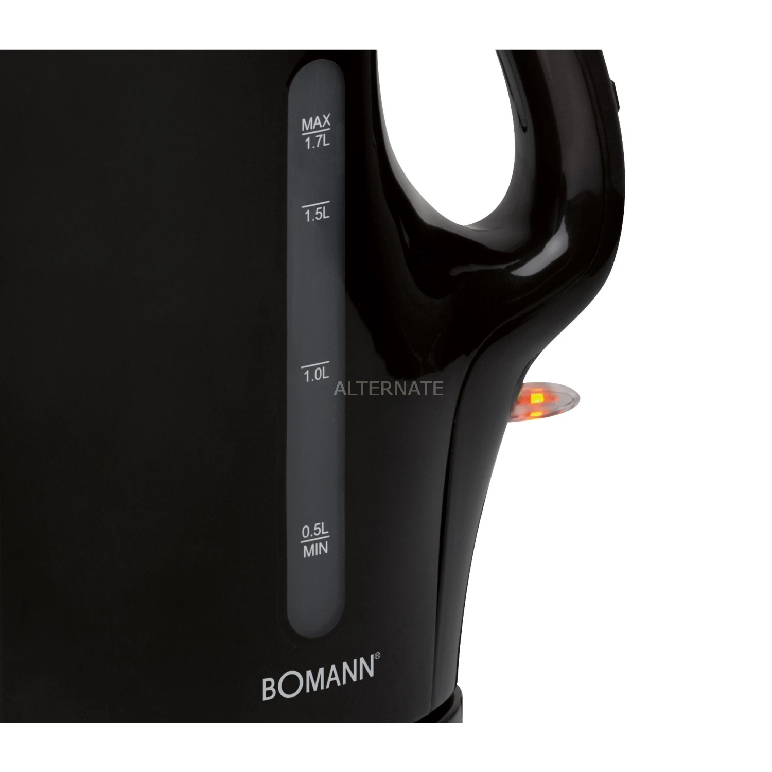Bomann WK 5011 CB, Wasserkocher (schwarz, 1,7 Liter) 6 Bomann WK 5011 CB, Wasserkocher (schwarz, 1,7 Liter) – Bild 4