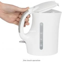 Bomann WK 5024, Wasserkocher (schwarz, 1 Liter) -Kochen & Backen Soldes Bomann WK 5024 Wasserkocher@@9gwldb41 4