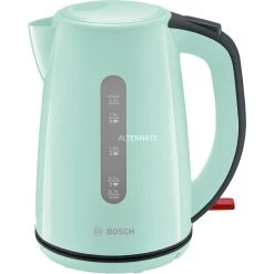 Bosch Wasserkocher Bosch CompactClass TWK7502, Wasserkocher (türkis/schwarz, 1,7 Liter)