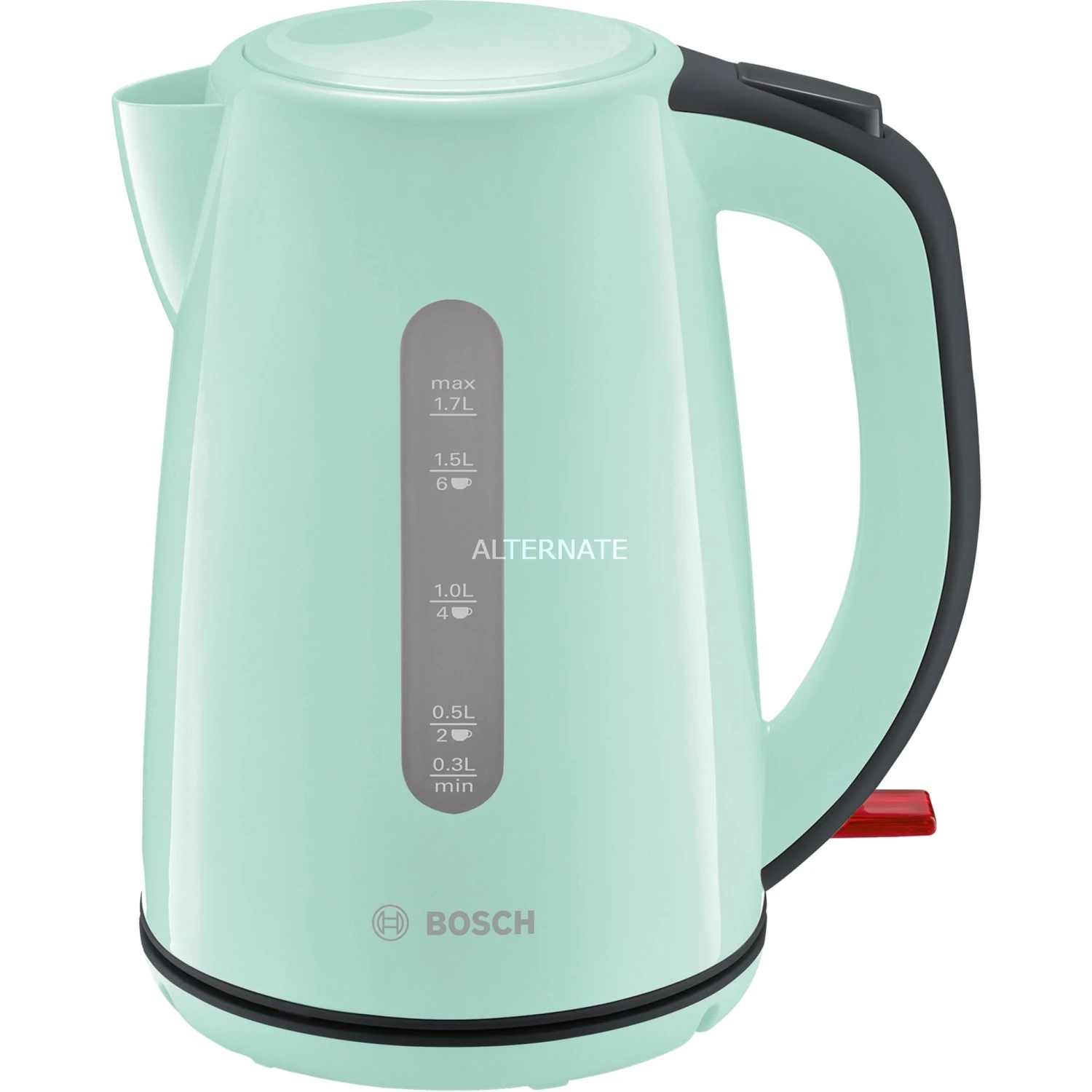 Bosch Wasserkocher Bosch CompactClass TWK7502, Wasserkocher (türkis/schwarz, 1,7 Liter) 3 Bosch Wasserkocher Bosch CompactClass TWK7502, Wasserkocher (türkis/schwarz, 1,7 Liter)