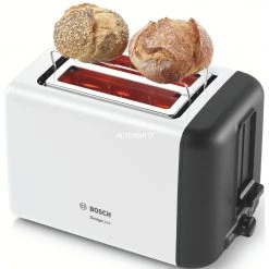 Bosch DesignLine TAT 3P421DE, Toaster (weiß/schwarz) -Kochen & Backen Soldes Bosch DesignLine TAT 3P421DE Toaster@@1674325 4
