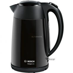 Bosch Wasserkocher Bosch DesignLine TWK3P423, Wasserkocher (schwarz, 1,7 Liter)