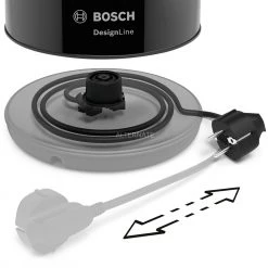 Bosch Wasserkocher Bosch DesignLine TWK3P423, Wasserkocher (schwarz, 1,7 Liter) -Kochen & Backen Soldes Bosch DesignLine TWK3P423 Wasserkocher@@9gwldh33 5