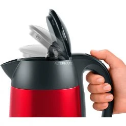 Bosch Wasserkocher Bosch DesignLine TWK3P424, Wasserkocher (rot/grau, 1,7 Liter) -Kochen & Backen Soldes Bosch DesignLine TWK3P424 Wasserkocher@@9gwldh34 2