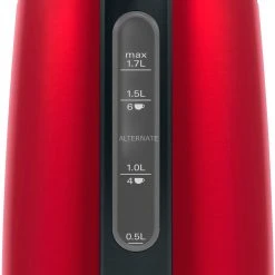 Bosch Wasserkocher Bosch DesignLine TWK3P424, Wasserkocher (rot/grau, 1,7 Liter) -Kochen & Backen Soldes Bosch DesignLine TWK3P424 Wasserkocher@@9gwldh34 4
