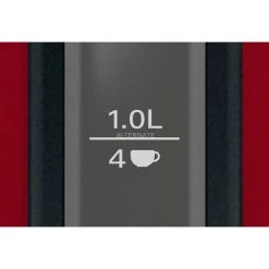 Bosch Wasserkocher Bosch DesignLine TWK3P424, Wasserkocher (rot/grau, 1,7 Liter) -Kochen & Backen Soldes Bosch DesignLine TWK3P424 Wasserkocher@@9gwldh34 5