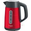 Bosch Wasserkocher Bosch DesignLine TWK4P434, Wasserkocher (rot/grau, 1,7 Liter) -Kochen & Backen Soldes Bosch DesignLine TWK4P434 Wasserkocher@@9gwldh36