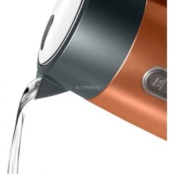 Bosch Wasserkocher Bosch DesignLine TWK4P439, Wasserkocher (bronze/grau, 1,7 Liter) -Kochen & Backen Soldes Bosch DesignLine TWK4P439 Wasserkocher@@9gwldh37 3