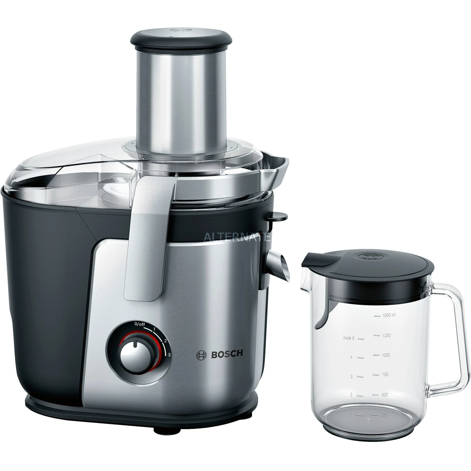 Bosch Entsafter MES4010 (silber/schwarz) 3 Bosch Entsafter MES4010 (silber/schwarz)