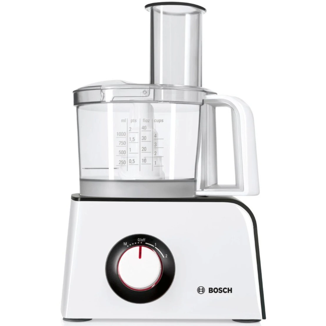 Küchenmaschinen Bosch Kompakt-Küchenmaschine Styline MCM4100 (weiß/grau) 5 Küchenmaschinen Bosch Kompakt-Küchenmaschine Styline MCM4100 (weiß/grau) – Bild 3