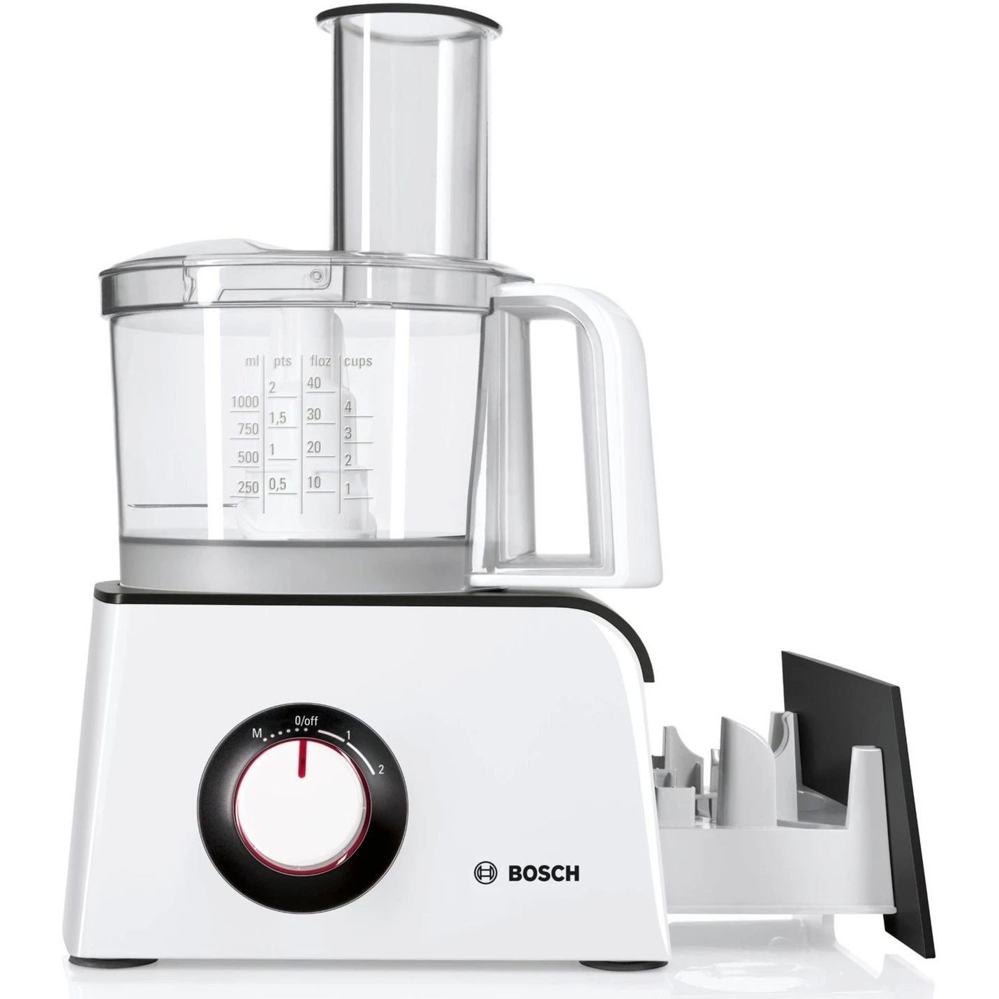 Küchenmaschinen Bosch Kompakt-Küchenmaschine Styline MCM4100 (weiß/grau) 6 Küchenmaschinen Bosch Kompakt-Küchenmaschine Styline MCM4100 (weiß/grau) – Bild 4