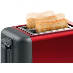 Bosch Kompakt-Toaster DesignLine TAT3P424DE (rot/schwarz) -Kochen & Backen Soldes Bosch Kompakt Toaster DesignLine TAT3P424DE@@1617389 3