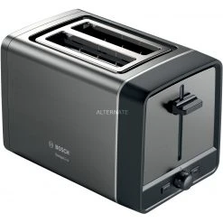 Bosch Kompakt-Toaster DesignLine TAT5P425DE (grau/schwarz)