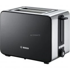 Bosch Kompakt-Toaster TAT7203 (schwarz/silber)