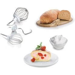 Küchenmaschinen Bosch MUM4407, Küchenmaschine (weiß) -Kochen & Backen Soldes Bosch MUM4407 K chenmaschine@@9gk1dh11 4