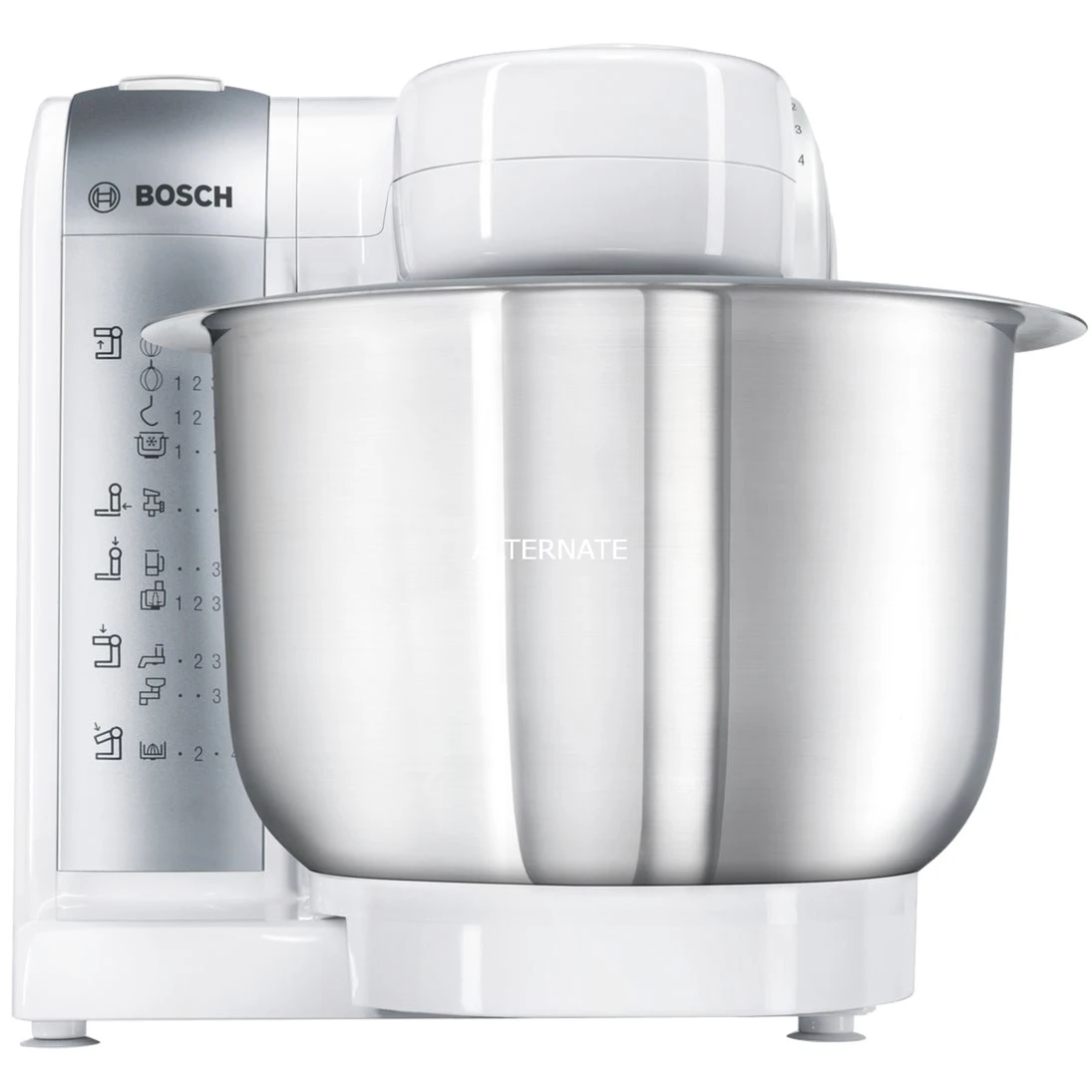 Küchenmaschinen Bosch MUM48140DE, Küchenmaschine (weiß) 6 Küchenmaschinen Bosch MUM48140DE, Küchenmaschine (weiß) – Bild 4