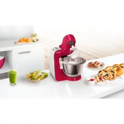 Küchenmaschinen Bosch MUM58420, Küchenmaschine (pink/silber) -Kochen & Backen Soldes Bosch MUM58420 K chenmaschine@@9gk2dh50 5
