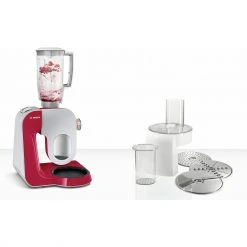 Küchenmaschinen Bosch MUM58720, Küchenmaschine (rot/silber) -Kochen & Backen Soldes Bosch MUM58720 K chenmaschine@@9gk2dh43 2